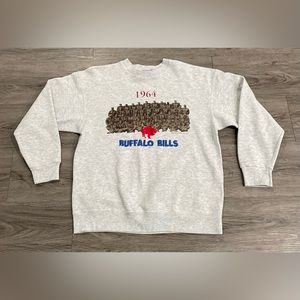 Vintage 1994 Buffalo Bills AFL Champs 1964 Embroidered Sweatshirt, Made in USA